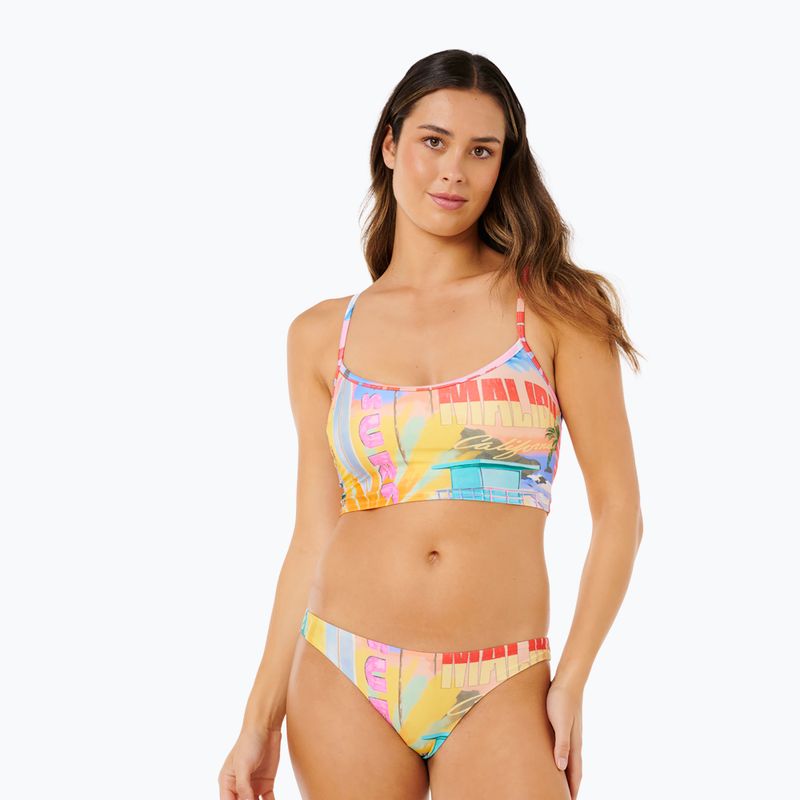 Top da costume da bagno Rip Curl Hotel Malibu Multi Fit Tank multico 6
