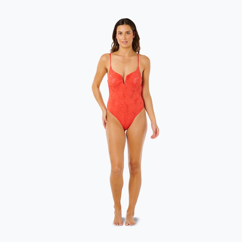 Reggiseno da bikini Rip Curl Oasis V Wire Multi Fit red 2