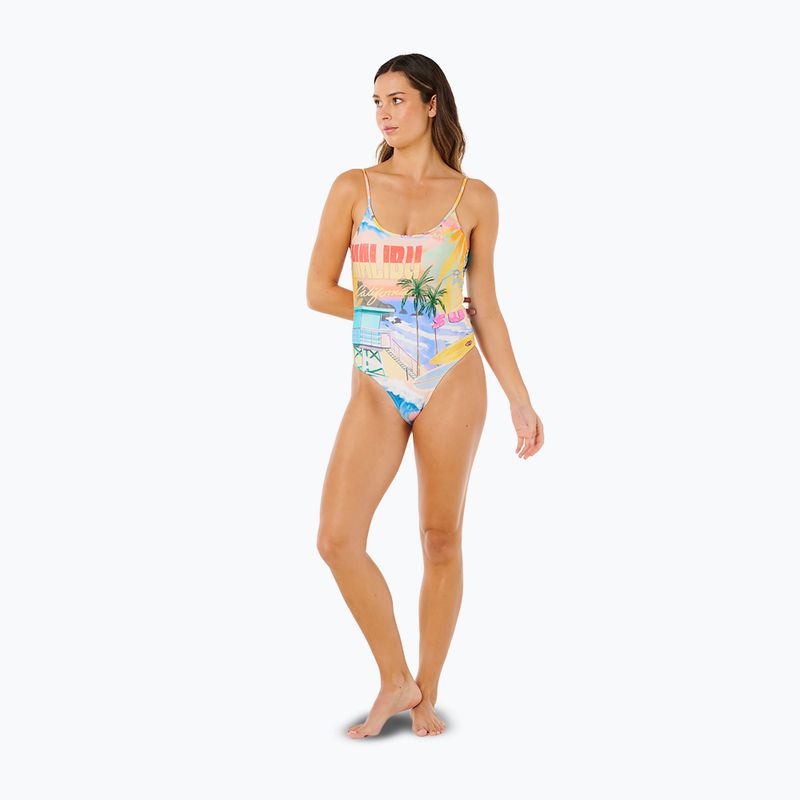Costume intero da donna Rip Curl Hotel Malibu Cheeky multicolor 2