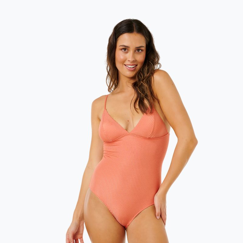 Costume da bagno intero da donna Rip Curl Luxe Surf Good red 5