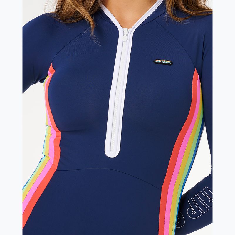 Costume da bagno intero da donna  Rip Curl Surf Stripe UPF Surf Suit dark navy 6