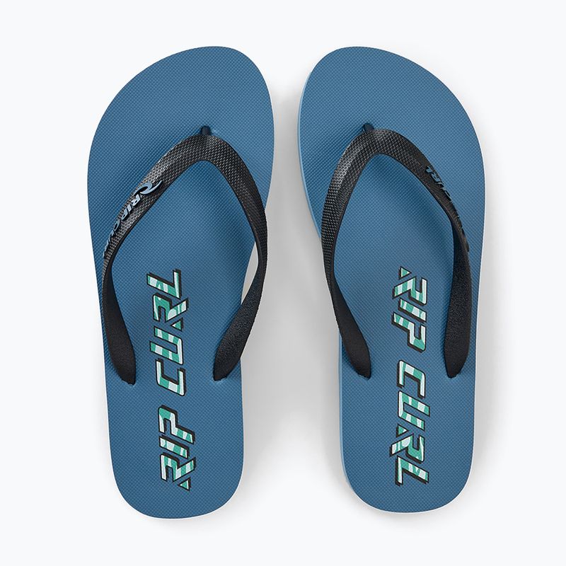 Infradito da uomo Rip Curl Icons of Surf Bloom Open Toe light blue 5