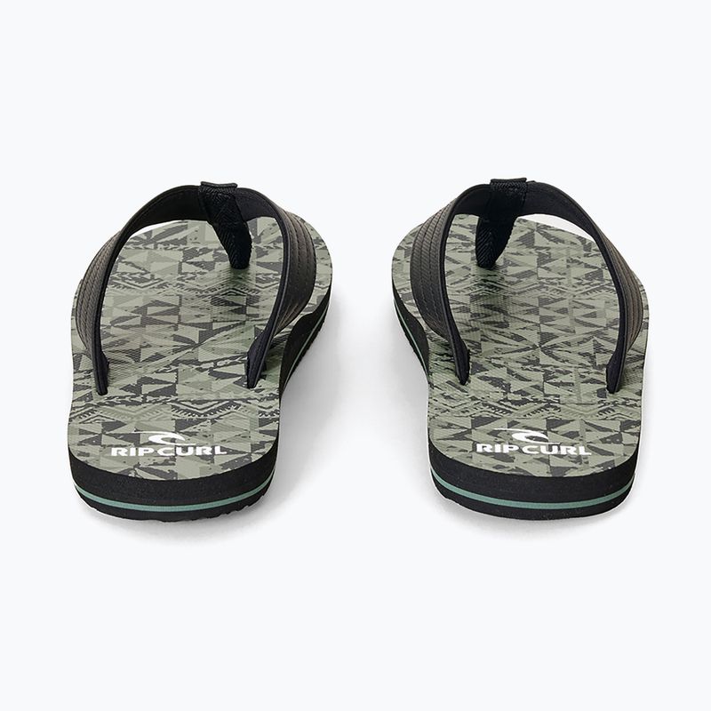 Infradito da uomo Rip Curl Ripper Bloom military green 3