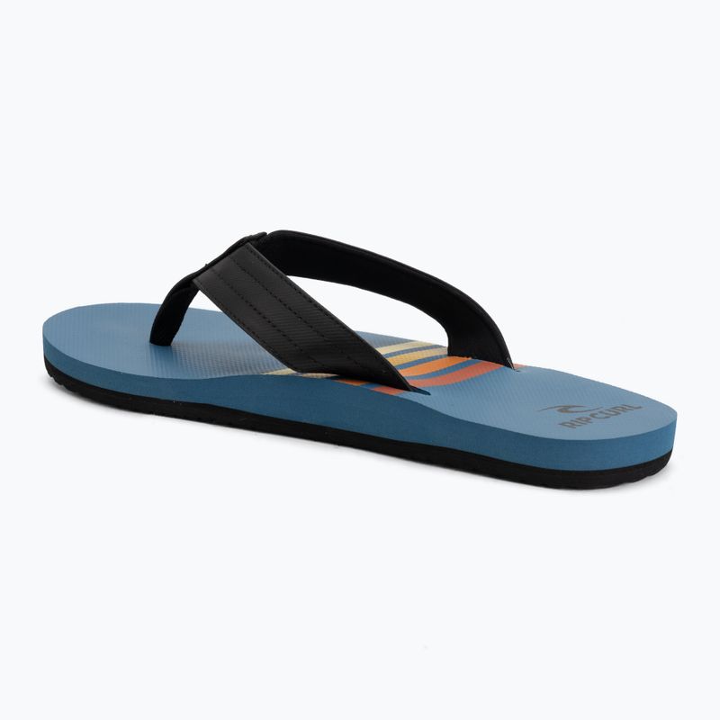 Infradito da uomo Rip Curl Ripper Bloom blueffin 3