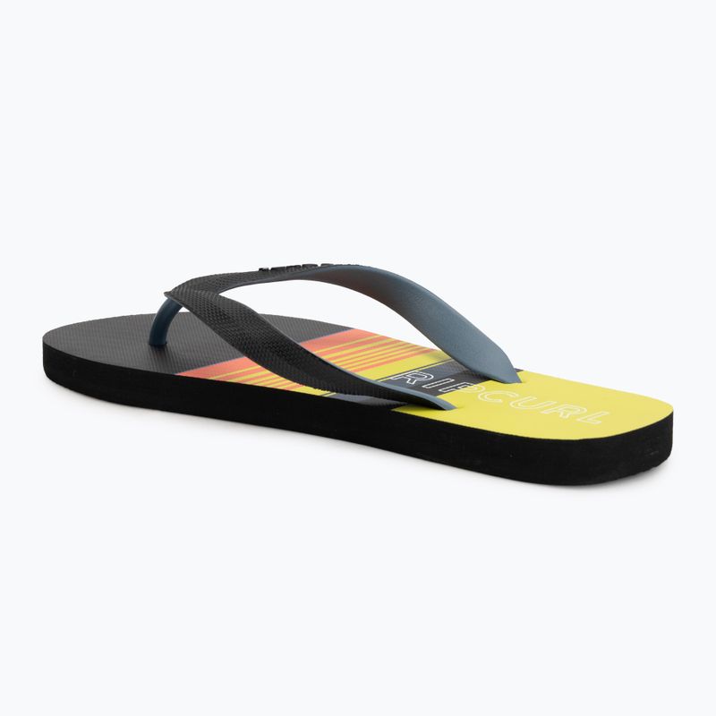 Infradito da uomo Rip Curl Daybreaker Bloom Open Toe neon lime 3