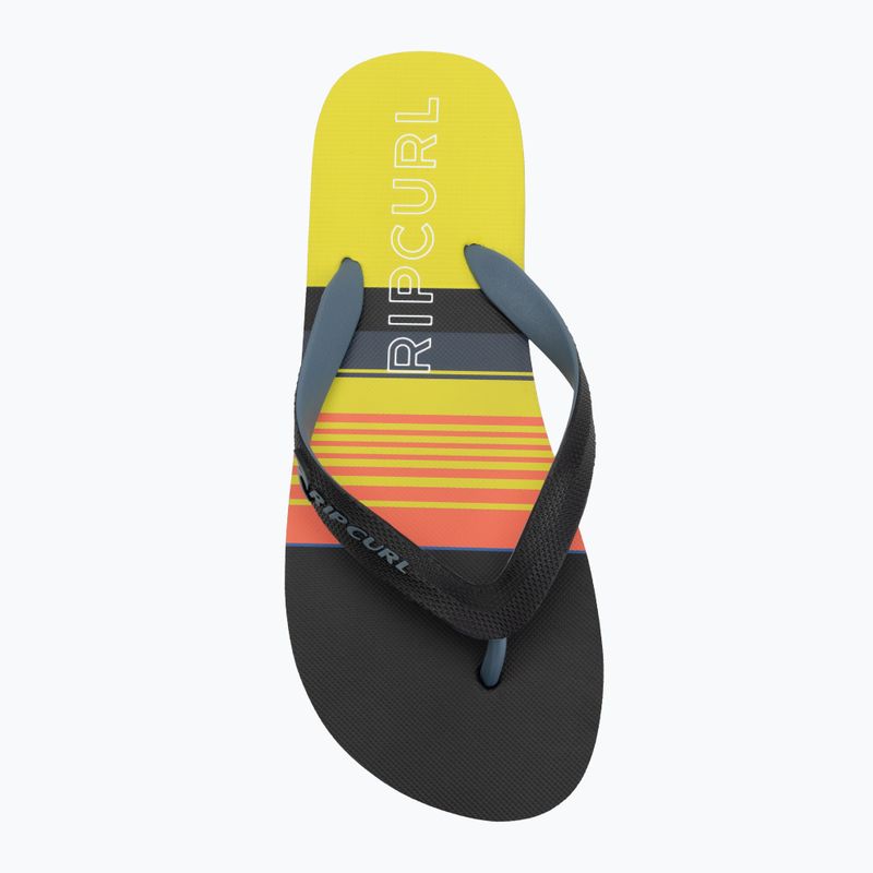 Infradito da uomo Rip Curl Daybreaker Bloom Open Toe neon lime 5
