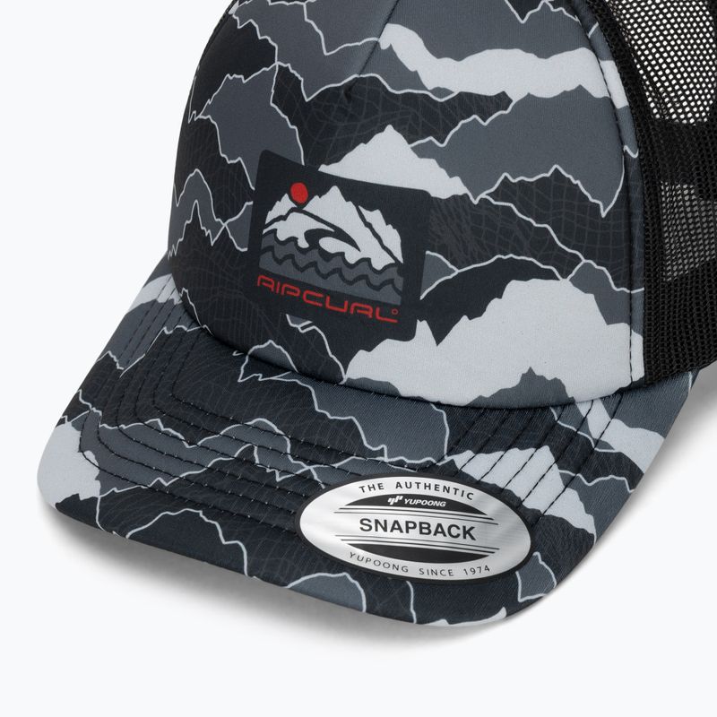 Cappellino da uomo Rip Curl Weekender Trucker black/grey 3