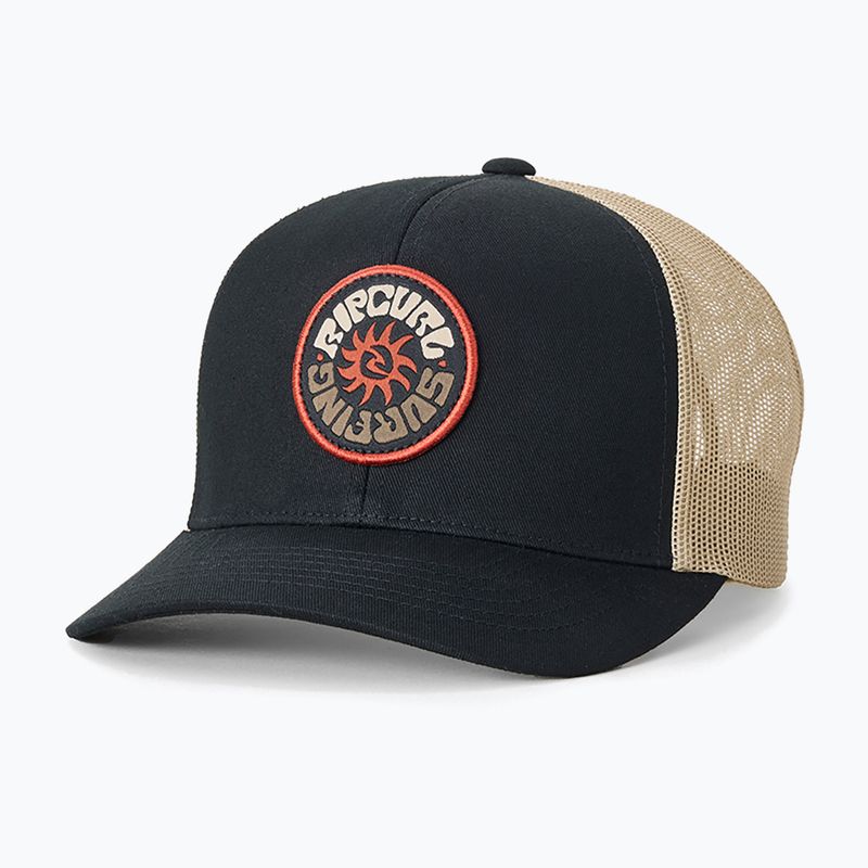 Cappellino da uomo Rip Curl Custom Curve Trucker black/khaki 2