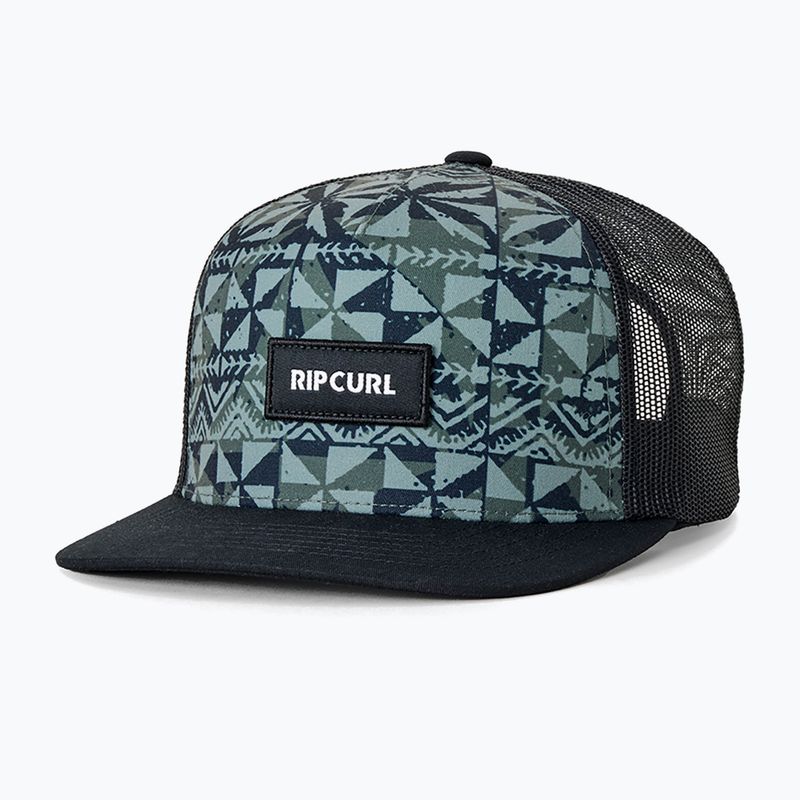 Cappellino con visiera Rip Curl Combo Trucker military green 2