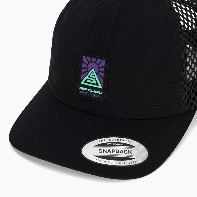 Cappellino con visiera Rip Curl Search Dawn Trucker black 3