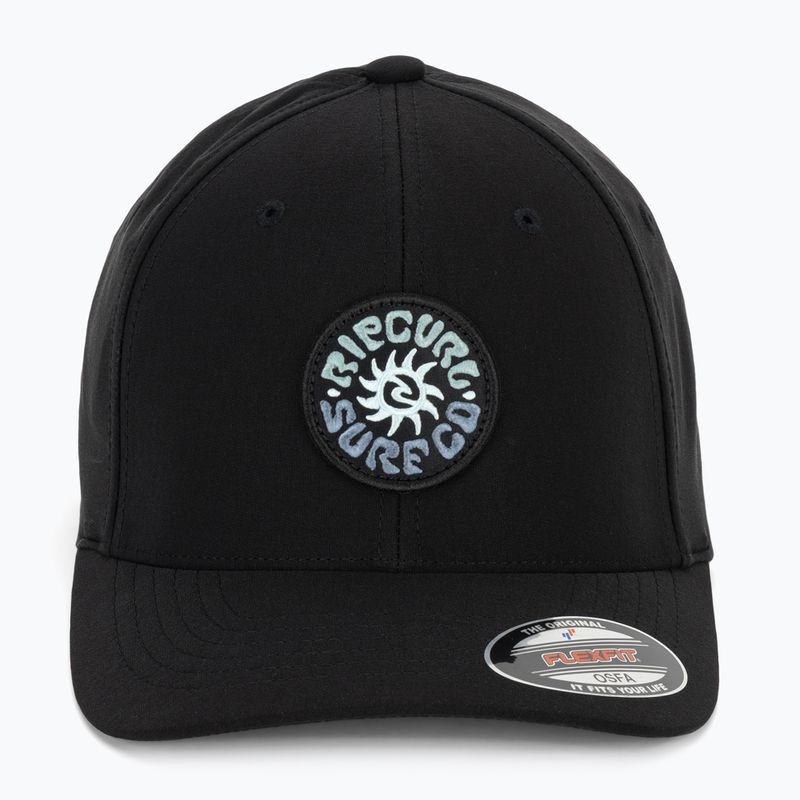 Cappellino con visiera Rip Curl Pacific Rinse Flexfit black 2
