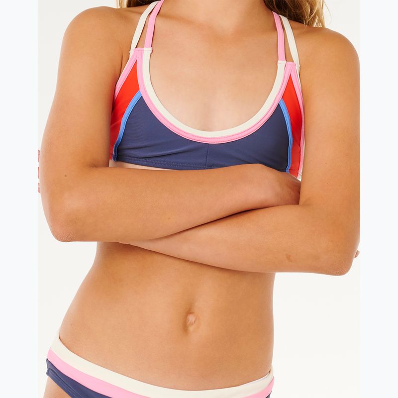 Costume da bagno bambino a due pezzi Rip Curl Surf Revival Bikini navy 6