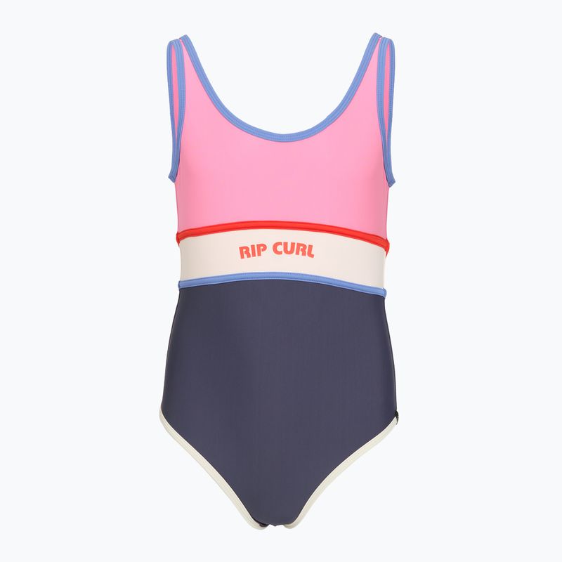 Costume da bagno intero per bambini Rip Curl Surf Revival navy