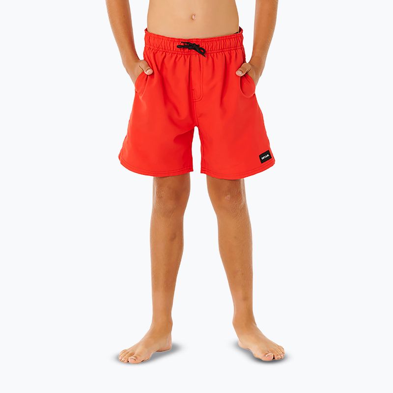 Costume da bagno corto per bambini Rip Curl Offset Volley red 13