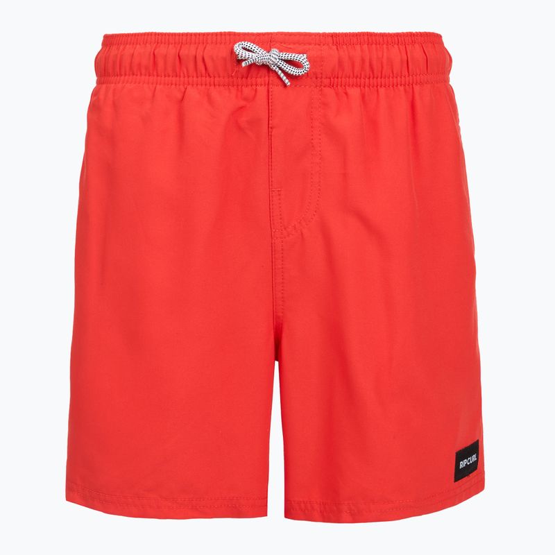 Costume da bagno corto per bambini Rip Curl Offset Volley red 7