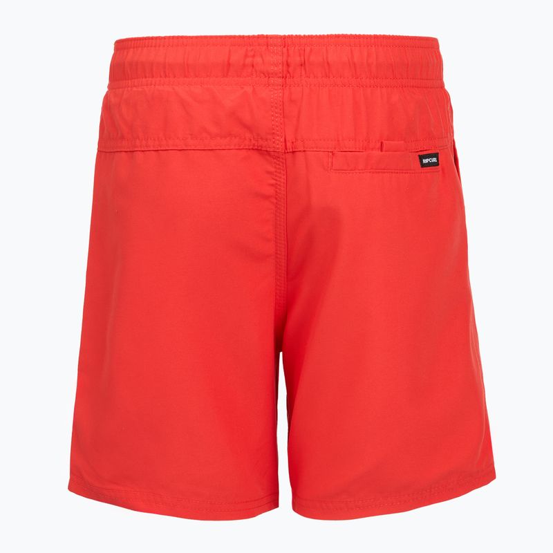 Costume da bagno corto per bambini Rip Curl Offset Volley red 8