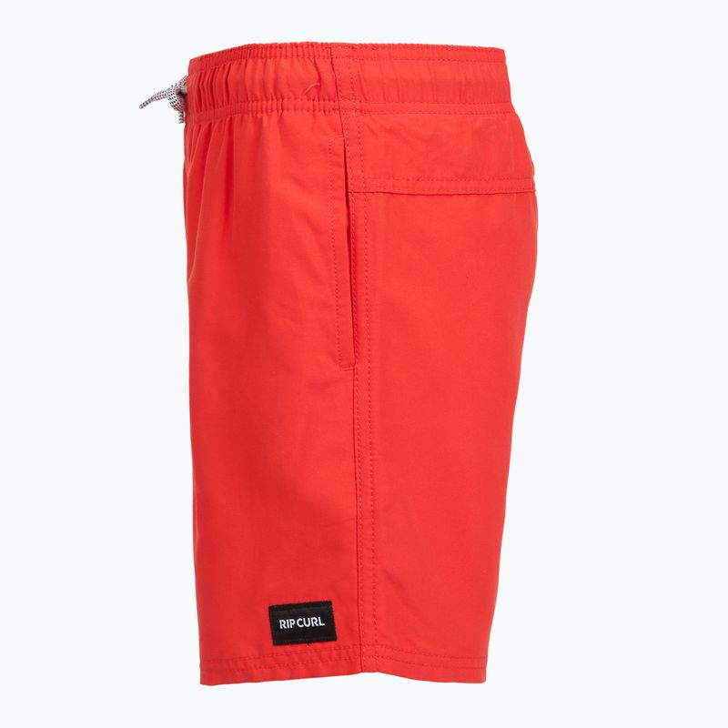 Costume da bagno corto per bambini Rip Curl Offset Volley red 9