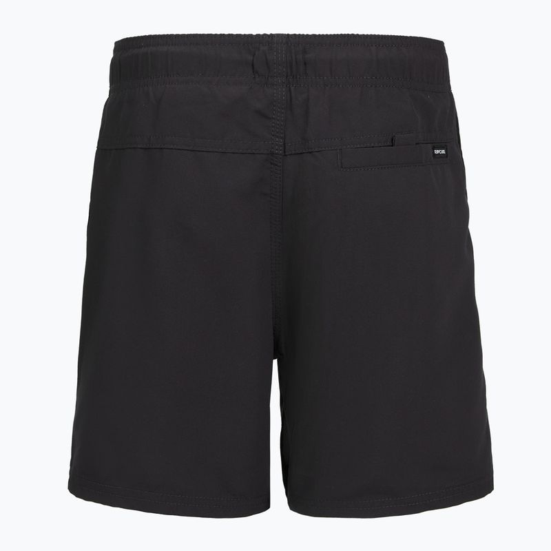 Costume da bagno corto per bambini Rip Curl Offset Volley black 2