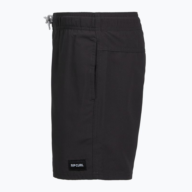 Costume da bagno corto per bambini Rip Curl Offset Volley black 3
