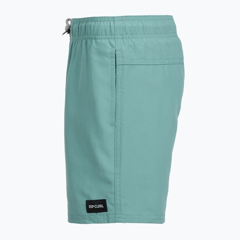 Costume da bagno corto per bambini Rip Curl Offset Volley blue lagoon 9