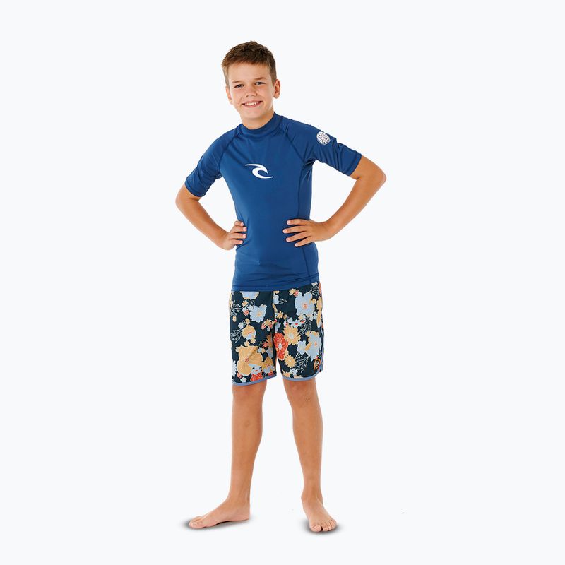 Maglietta da nuoto per bambini Rip Curl Waves Upf light navy 2