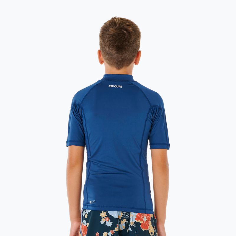 Maglietta da nuoto per bambini Rip Curl Waves Upf light navy 3