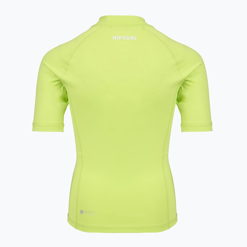 Maglietta da nuoto per bambini Rip Curl Waves Upf lime 2