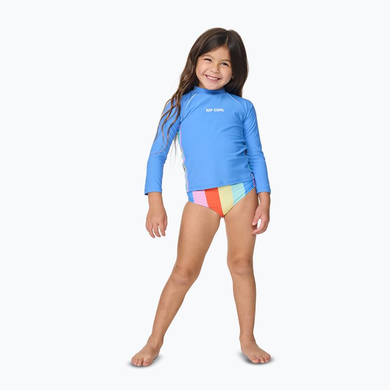 Maglietta da nuoto per bambini Rip Curl Sunshine Revival Rashie cornflower blue 7