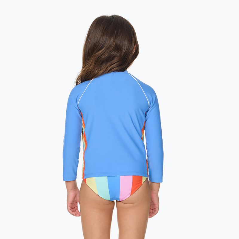 Maglietta da nuoto per bambini Rip Curl Sunshine Revival Rashie cornflower blue 8