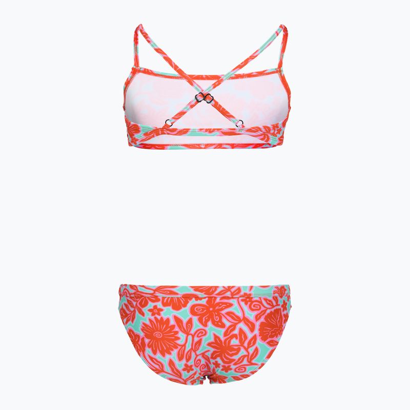 Costume da bagno bambino a due pezzi Rip Curl Sunshine Squad 3P Set bright red 8