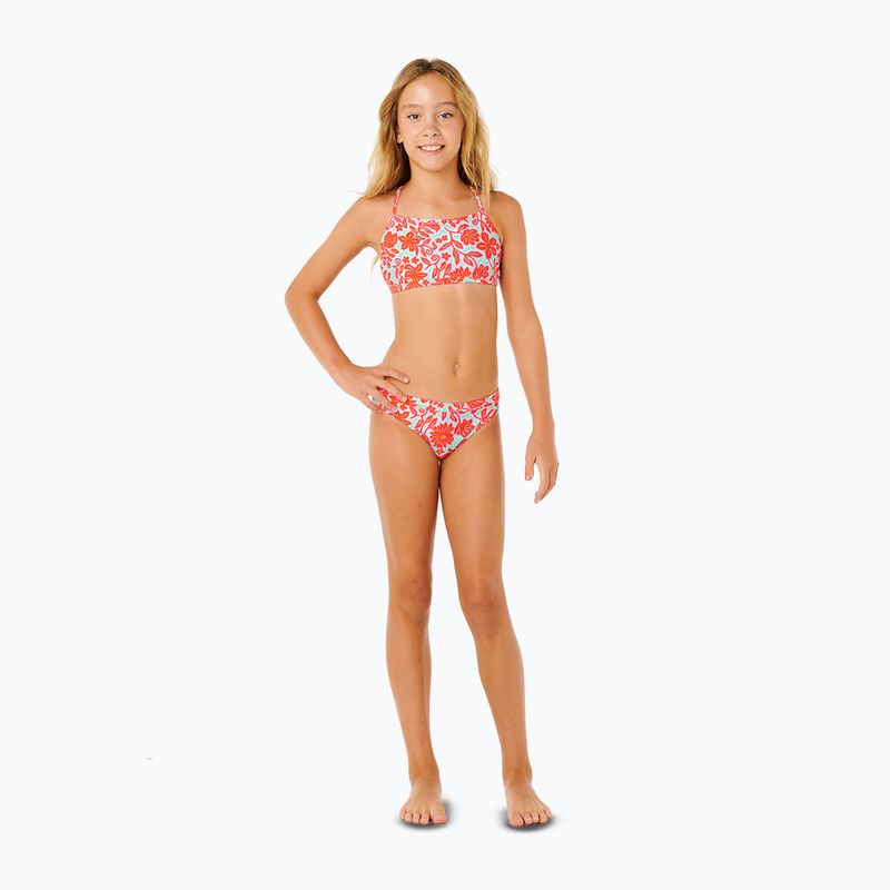 Costume da bagno bambino a due pezzi Rip Curl Sunshine Squad 3P Set bright red 2