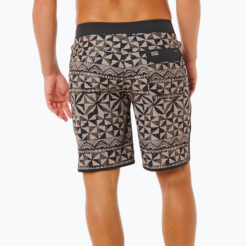 Costume da bagno corto da uomo Rip Curl Mirage Big Tapa military green 3