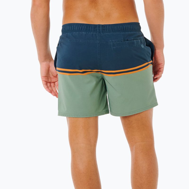 Costume da bagno da uomo Rip Curl Combine Volley moss 4