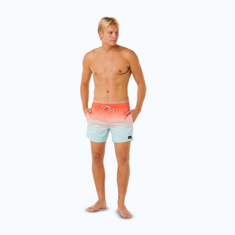Costume da bagno da uomo Rip Curl Offset Fade Volley aqua 2