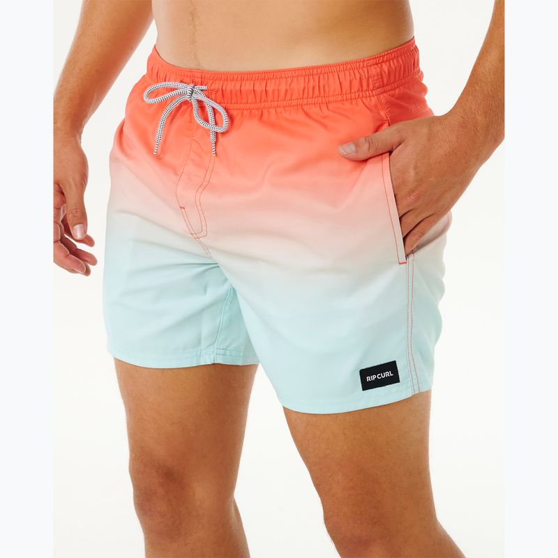 Costume da bagno da uomo Rip Curl Offset Fade Volley aqua 5