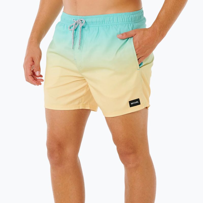 Costume da bagno da uomo Rip Curl Offset Fade Volley aqua 4