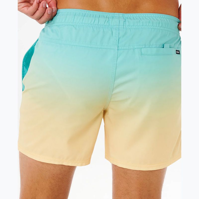 Costume da bagno da uomo Rip Curl Offset Fade Volley aqua 6