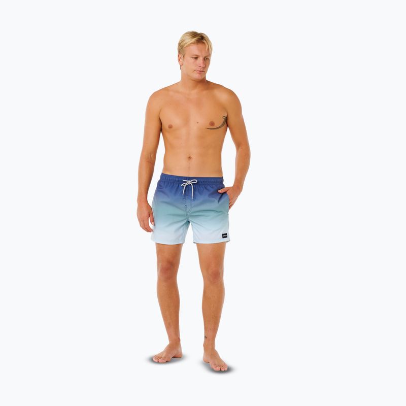 Costume da bagno da uomo Rip Curl Offset Fade Volley light navy 2
