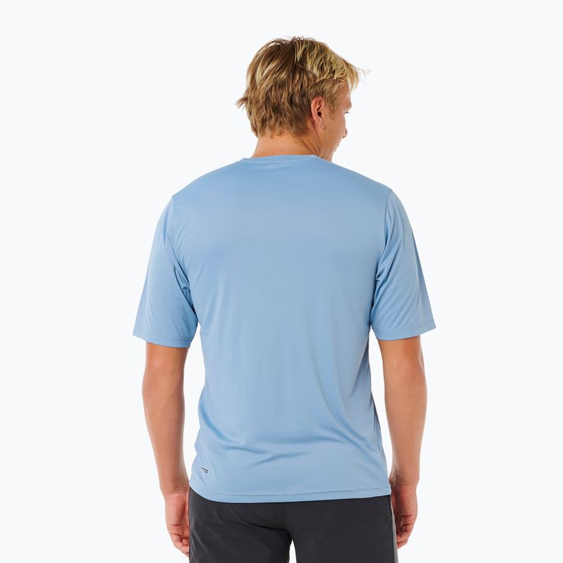 Maglietta da nuoto da uomo Rip Curl Icons Of Surflite Upf faded denim 3