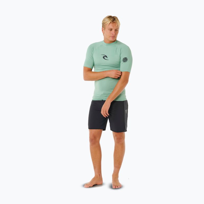 Maglietta da nuoto da uomo Rip Curl Waves Upf Perf aloe 2