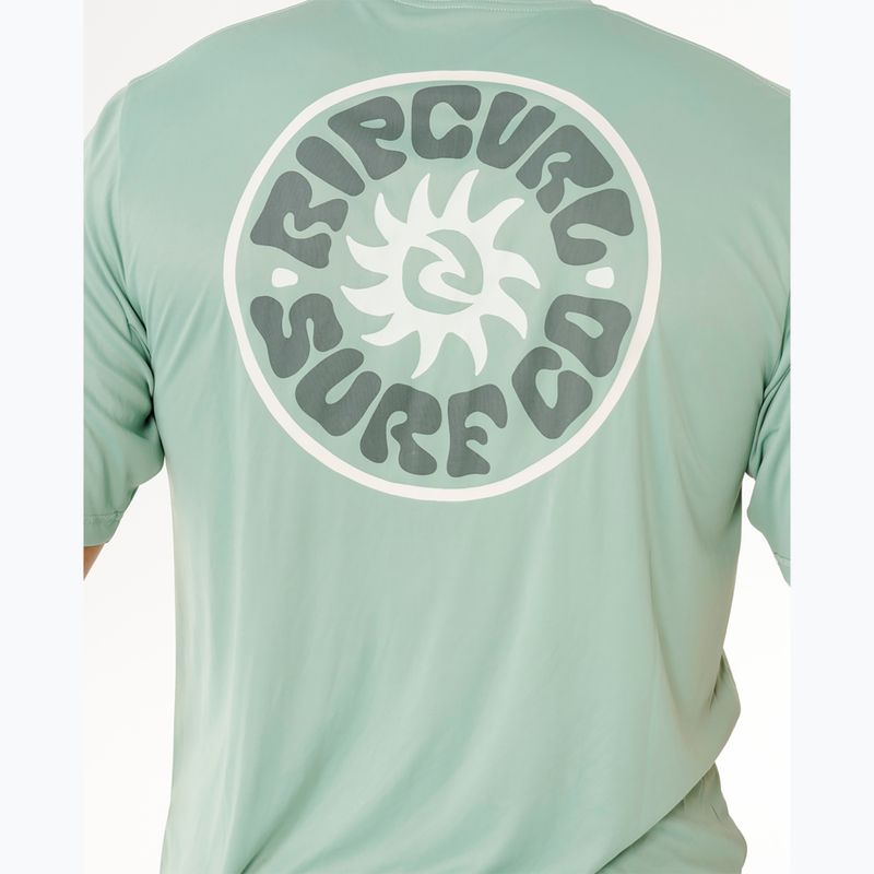 Maglietta da nuoto da uomo Rip Curl Pacific Rinse Surflite Upf aloe 6
