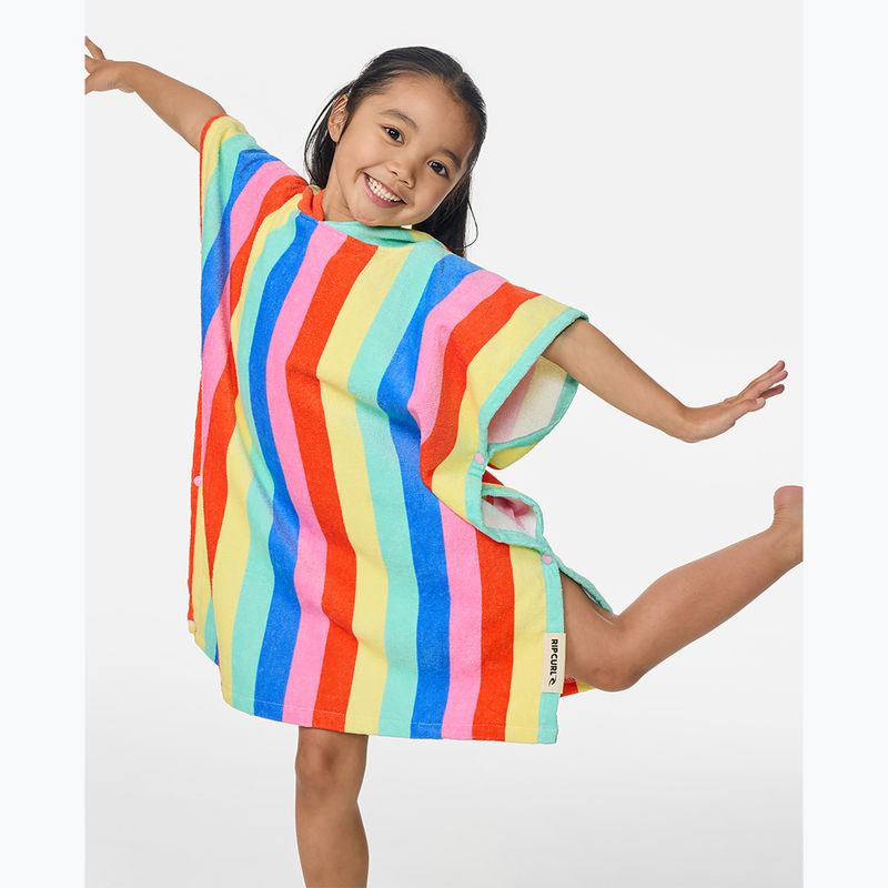 Poncho da donna Rip Curl Mixed Snap Cotton Hooded multico 3