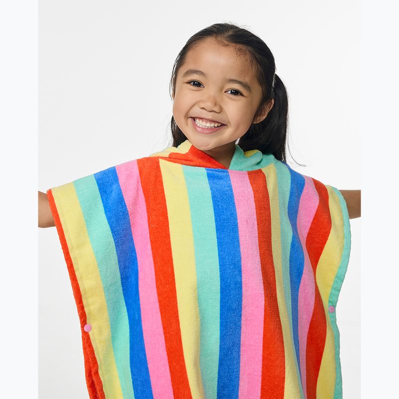 Poncho da donna Rip Curl Mixed Snap Cotton Hooded multico 4