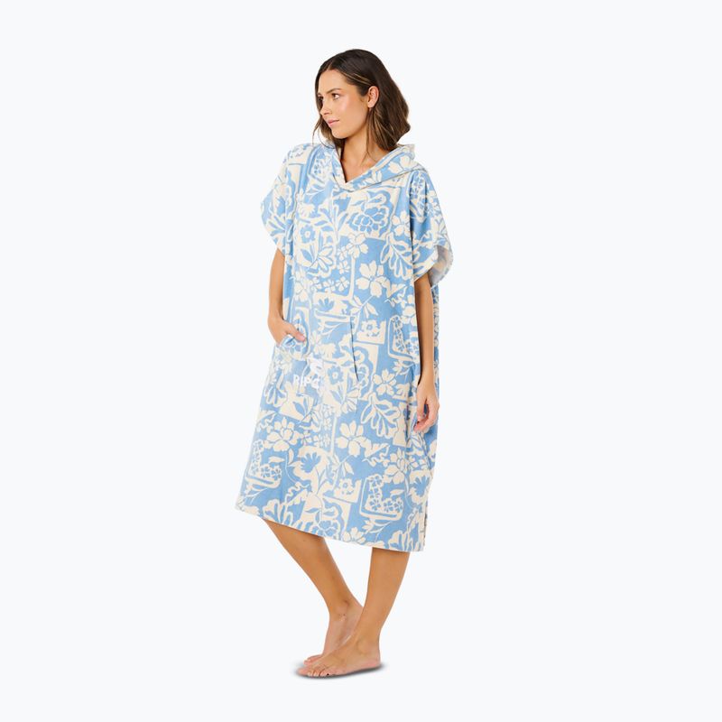 Poncho da donna Rip Curl Mixed Hooded Towel blissful blue 3
