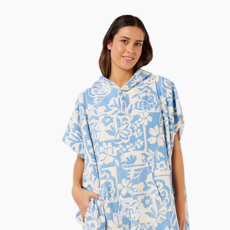 Poncho da donna Rip Curl Mixed Hooded Towel blissful blue 5