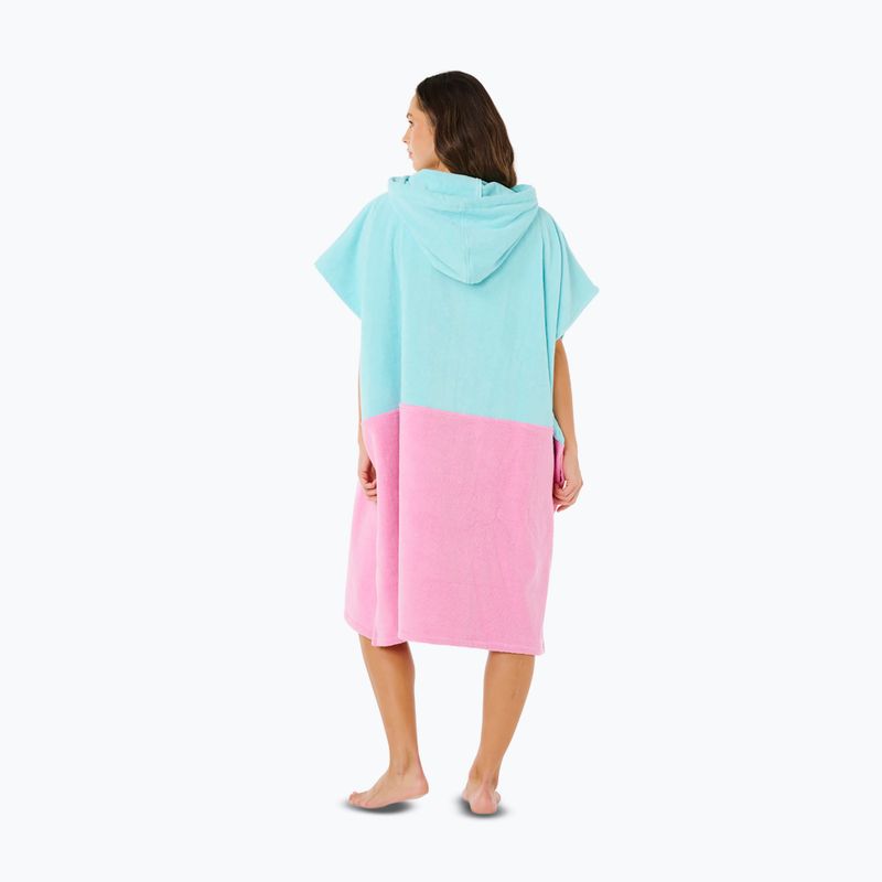 Poncho da donna Rip Curl Premium Surf Hooded Towel light sea blue 2