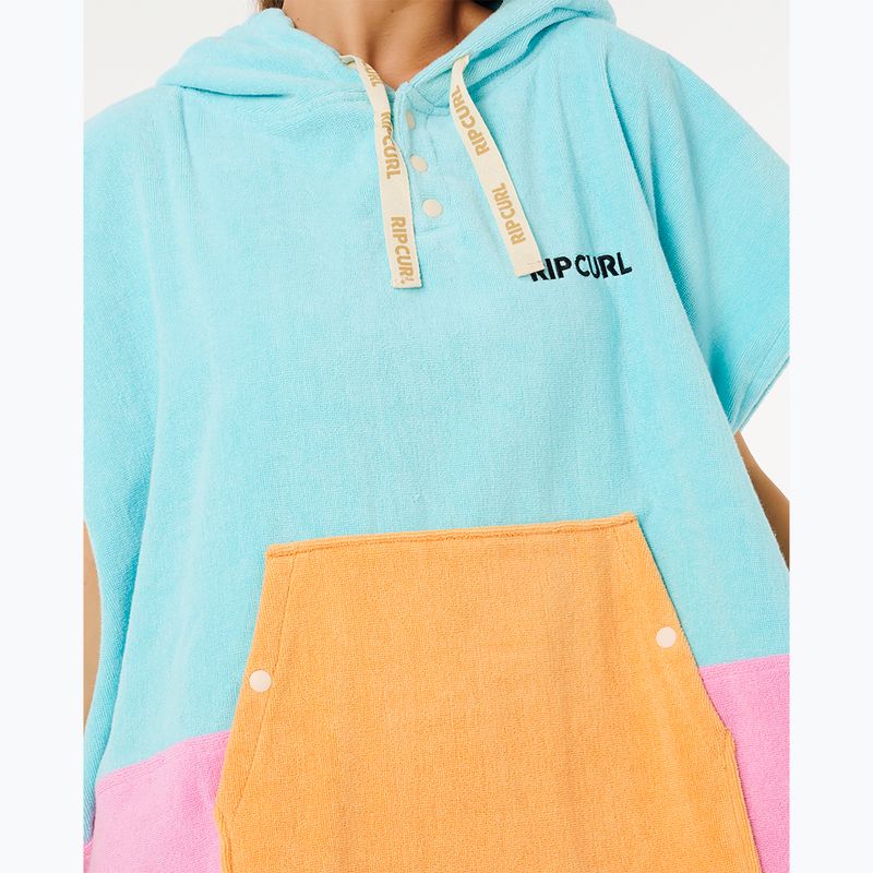 Poncho da donna Rip Curl Premium Surf Hooded Towel light sea blue 6