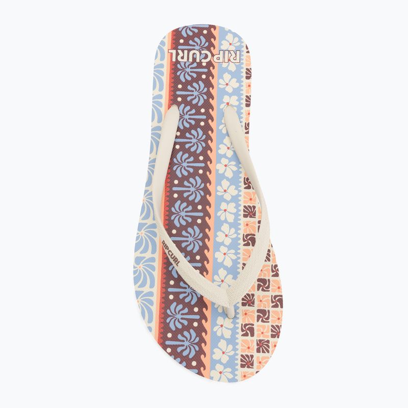 Infradito da donna Rip Curl Mixed Bloom Open Toe red 5