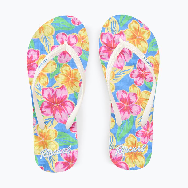 Infradito da donna Rip Curl Mixed Bloom Open Toe blue 5