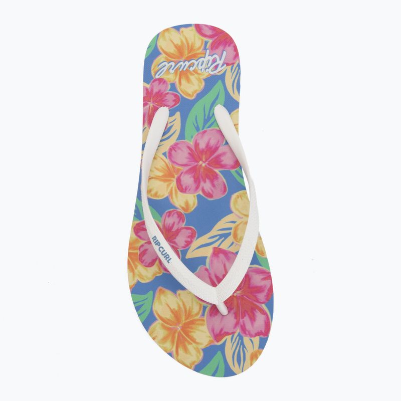 Infradito da donna Rip Curl Mixed Bloom Open Toe blue 5